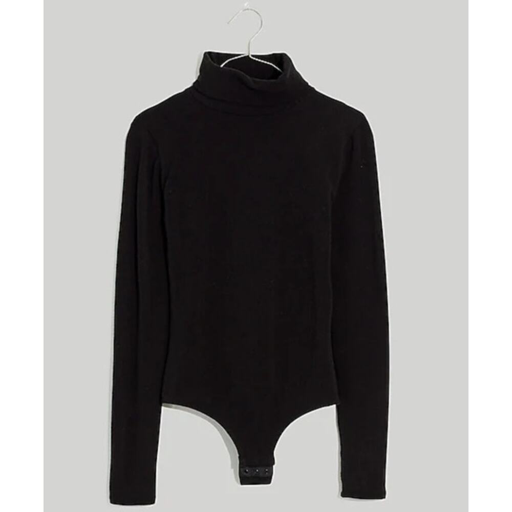 NWT Madewell Turtleneck Bodysuit Size 3X Capsule Wardrobe Staple Piece Fall - Picture 3 of 14